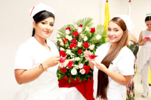 Entrega simbolos enfermeria