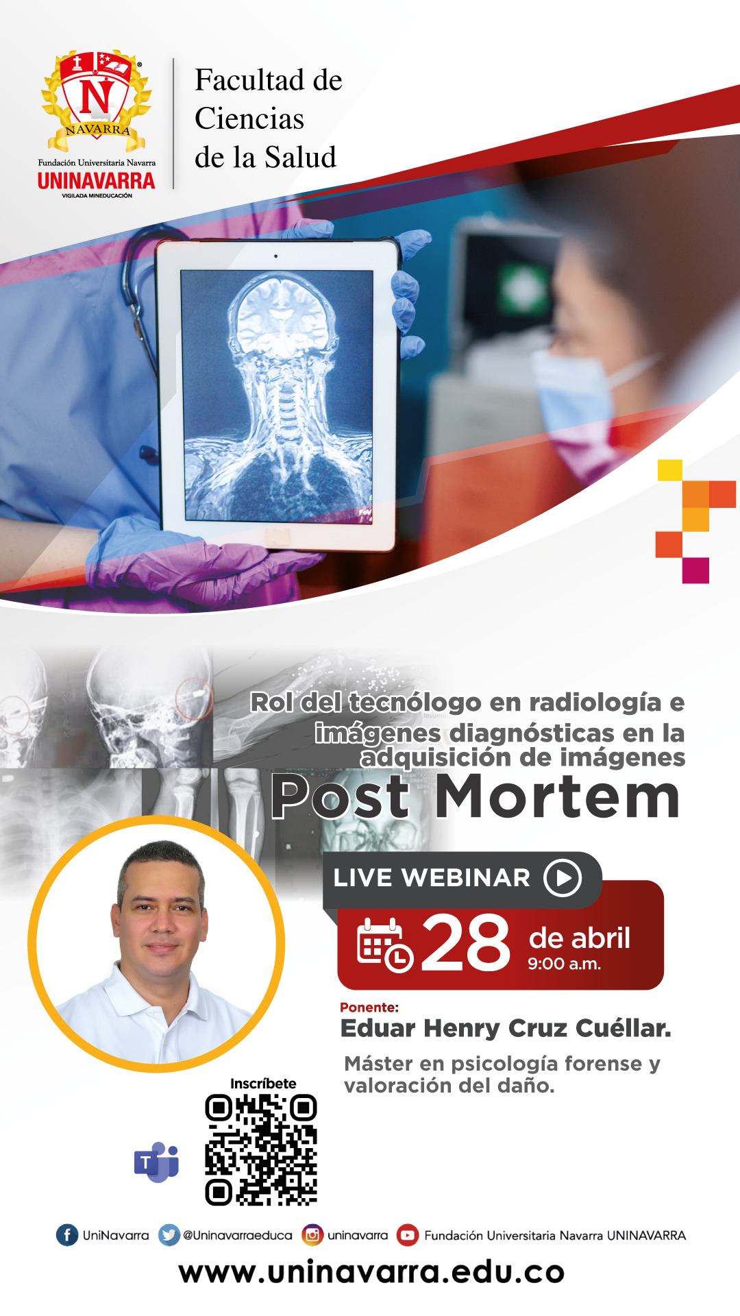 Rol del tecnologo en radiologia e imagenes diagnosticas en la adquisicion de imagenes Post Mortem 1