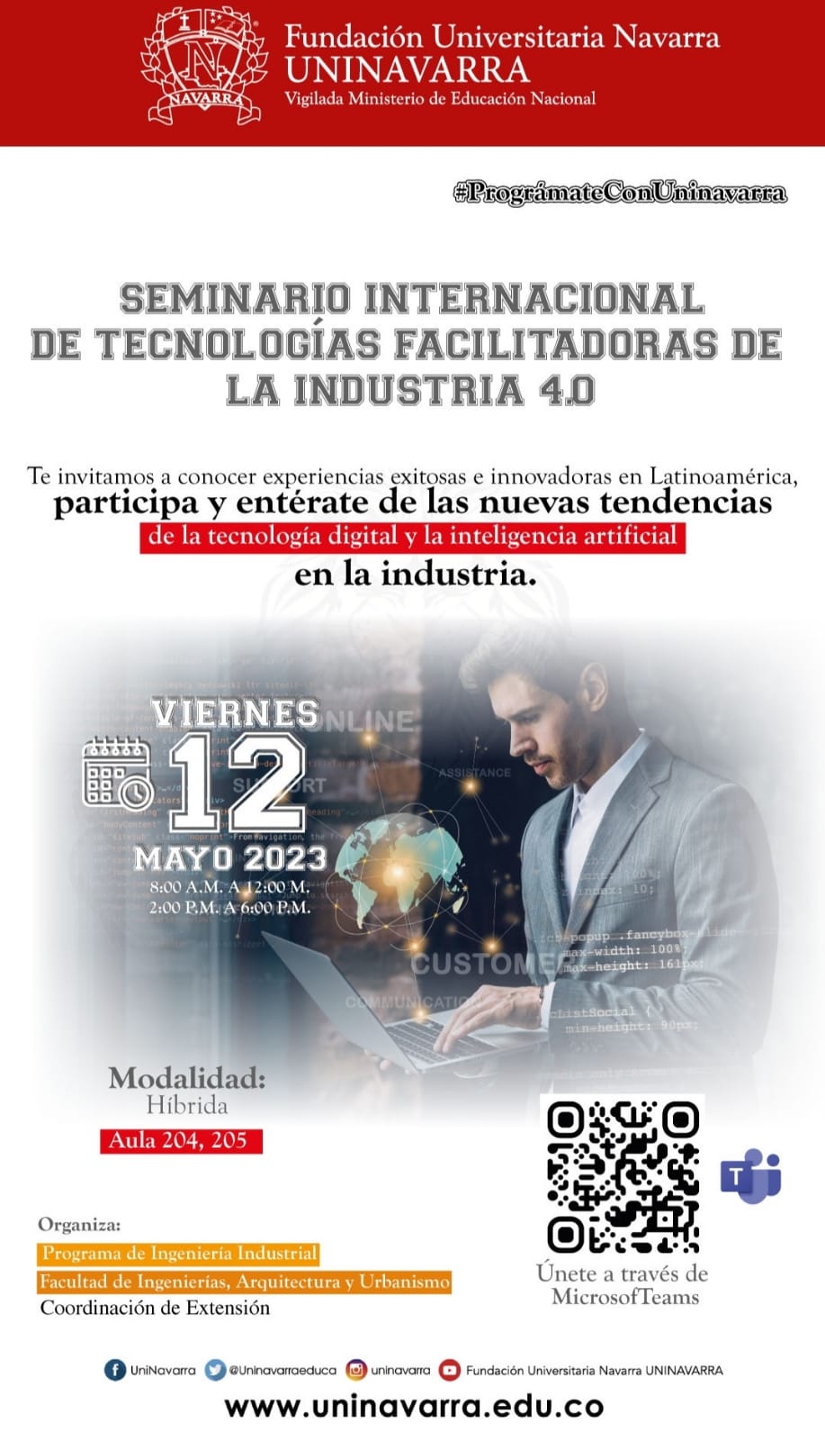seminario internacional de tecnologías facilitadoras de la industria 4.0