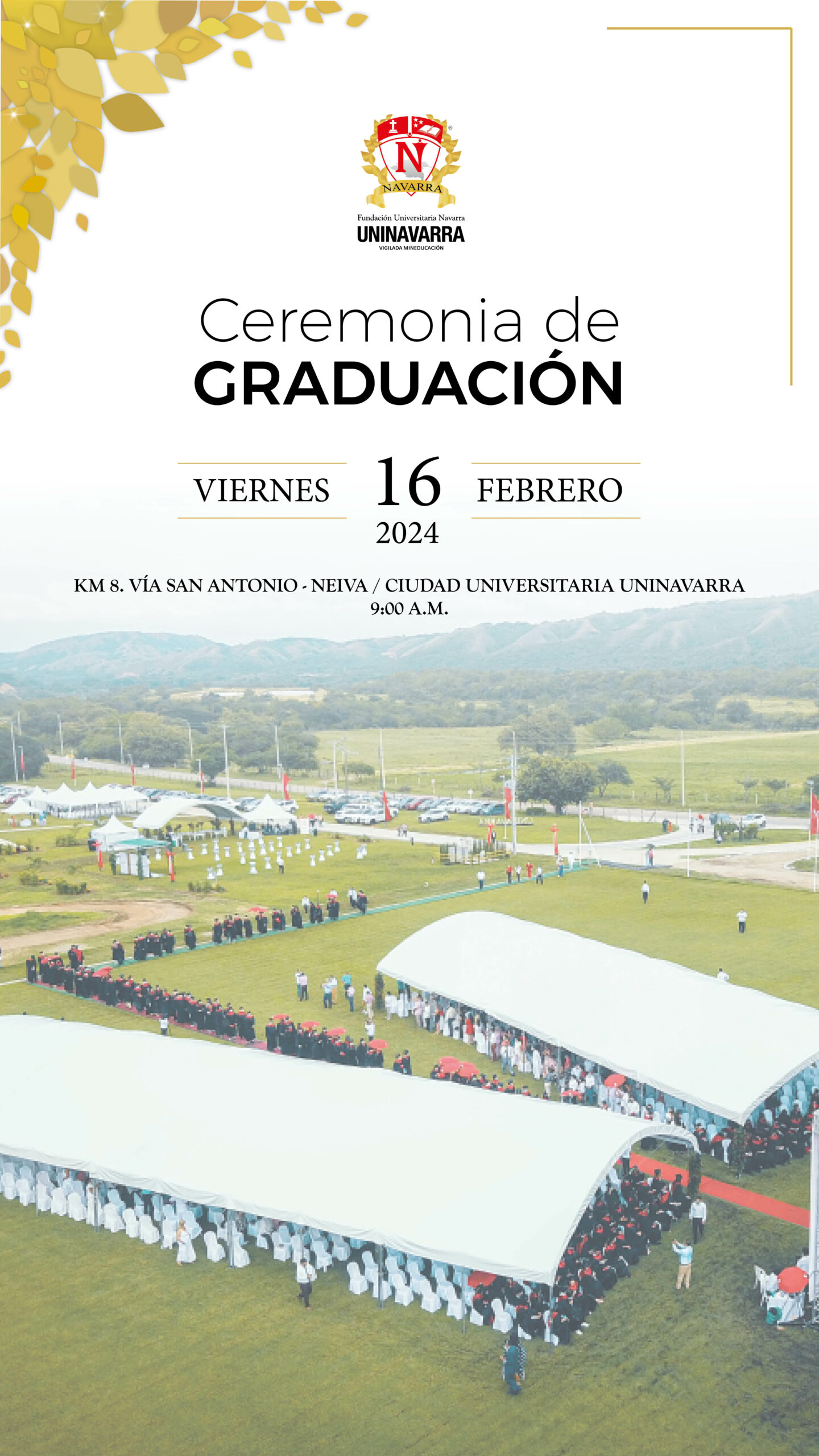 Invitacion grados 2024-1