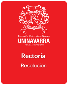 Card Presidente rectoria