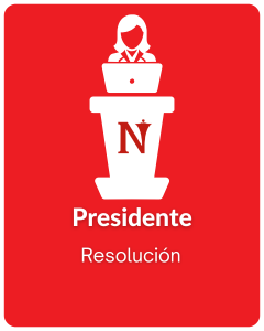 Card Presidente resolucion