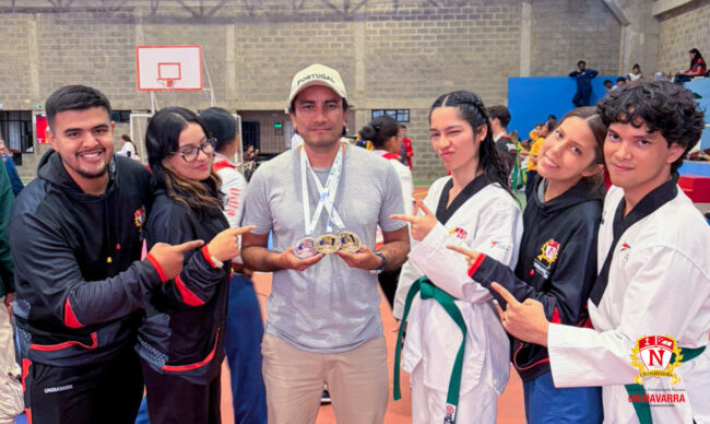 UNINAVARRA se destaca en clasificatorio regional universitario de Taekwondo ASCUN DAF