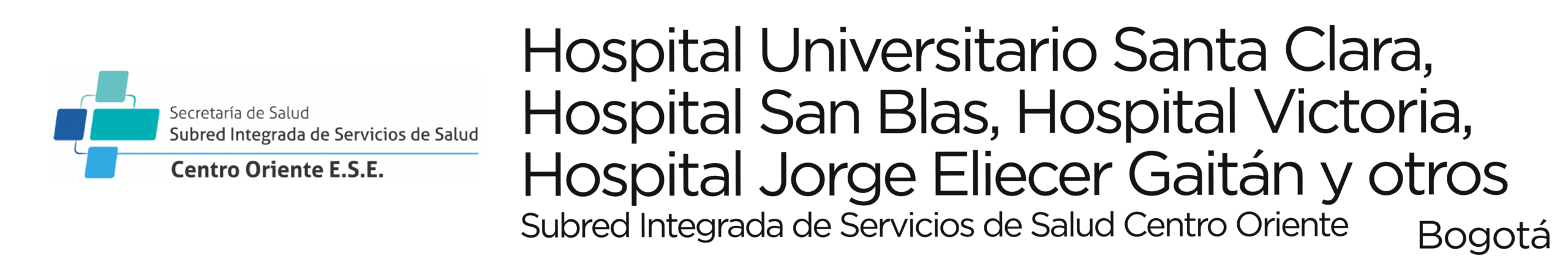 Hospital Universitario Santa Clara, San Blas, Victoria y otros