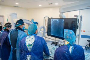 El Moncaleano realizó la primera quimioembolización hepática en la región, para tratar cáncer de hígado